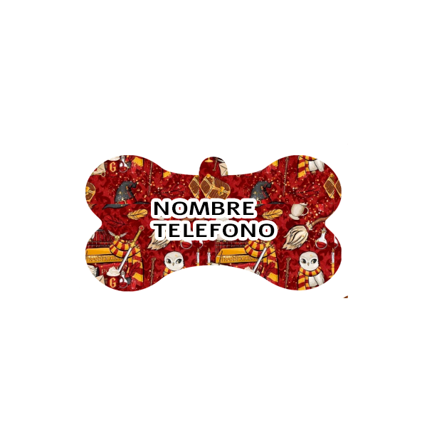 placa identificadora red harry 2023